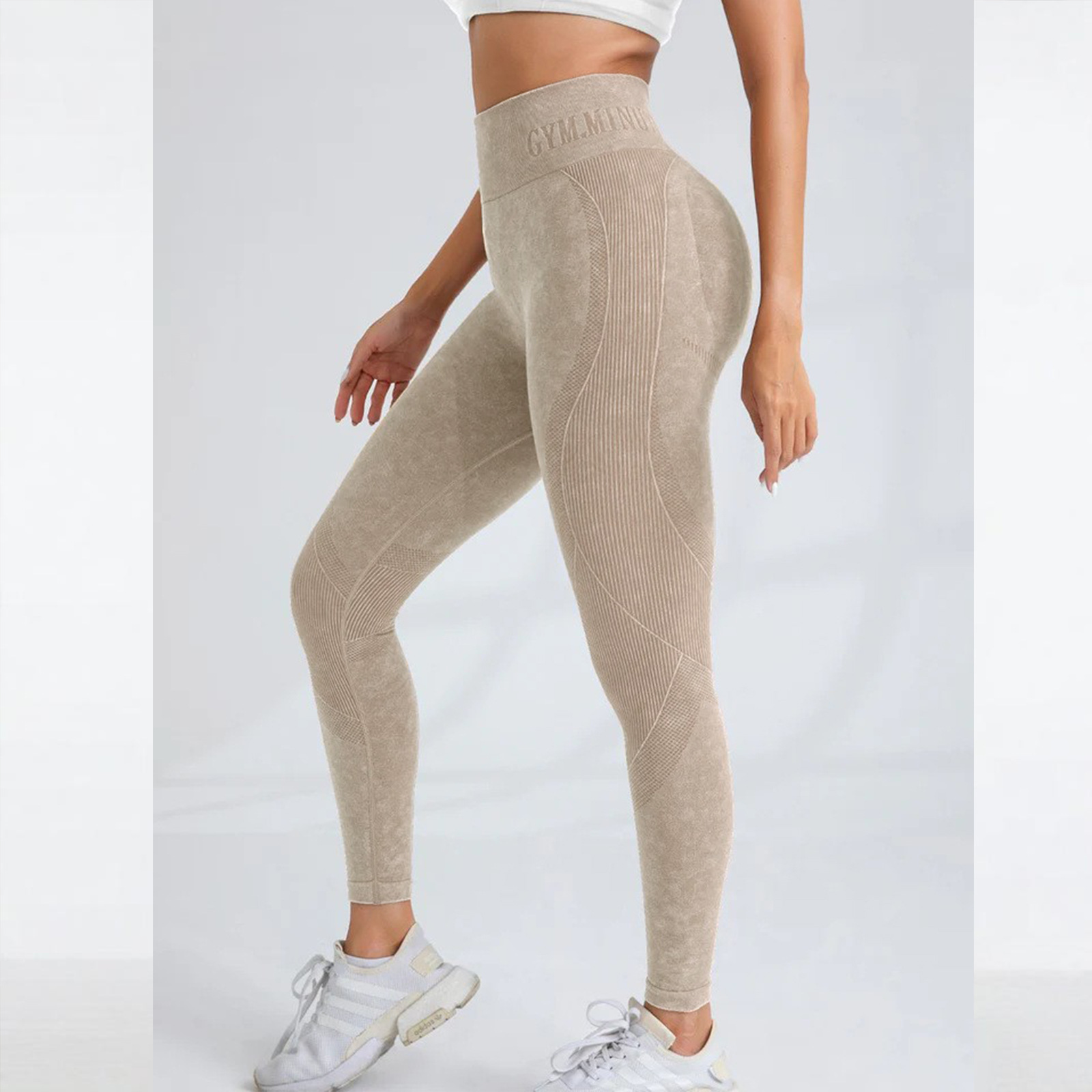 Acid Wash Leggings - Image 4