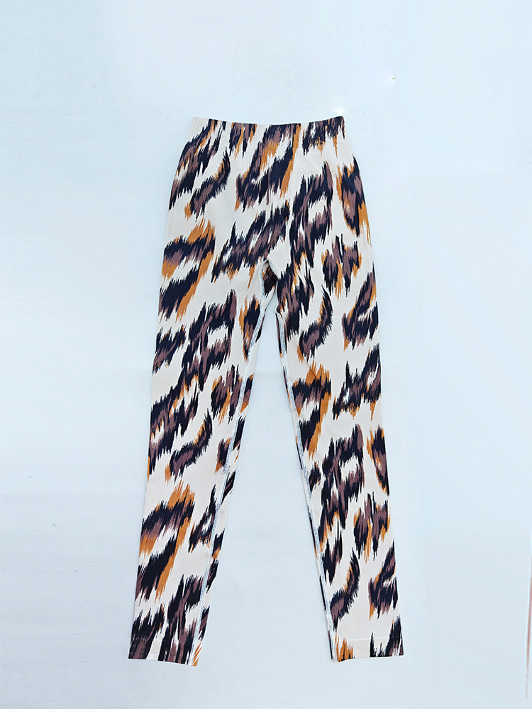 Brushed Leopard Leggings - Image 5