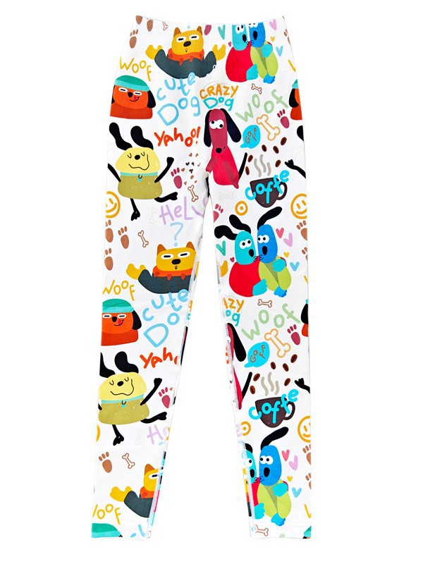 Doodle Dog Leggings - Image 5