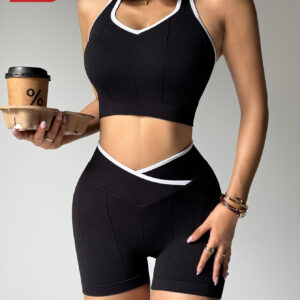 Halter Bra + Shorts Set
