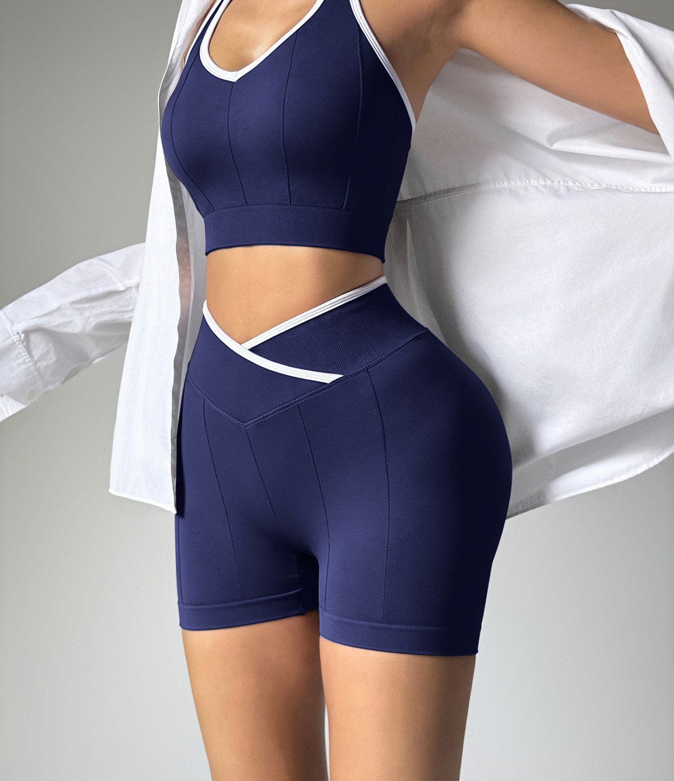 Halter Bra + Shorts Set - Image 3