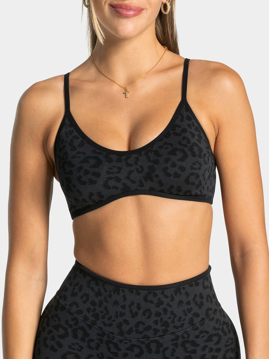Leopard Seamless Bra - Image 3