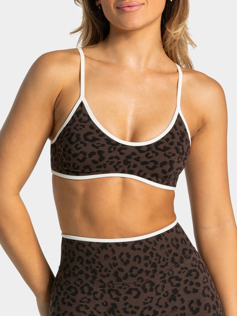 Leopard Seamless Bra - Image 4