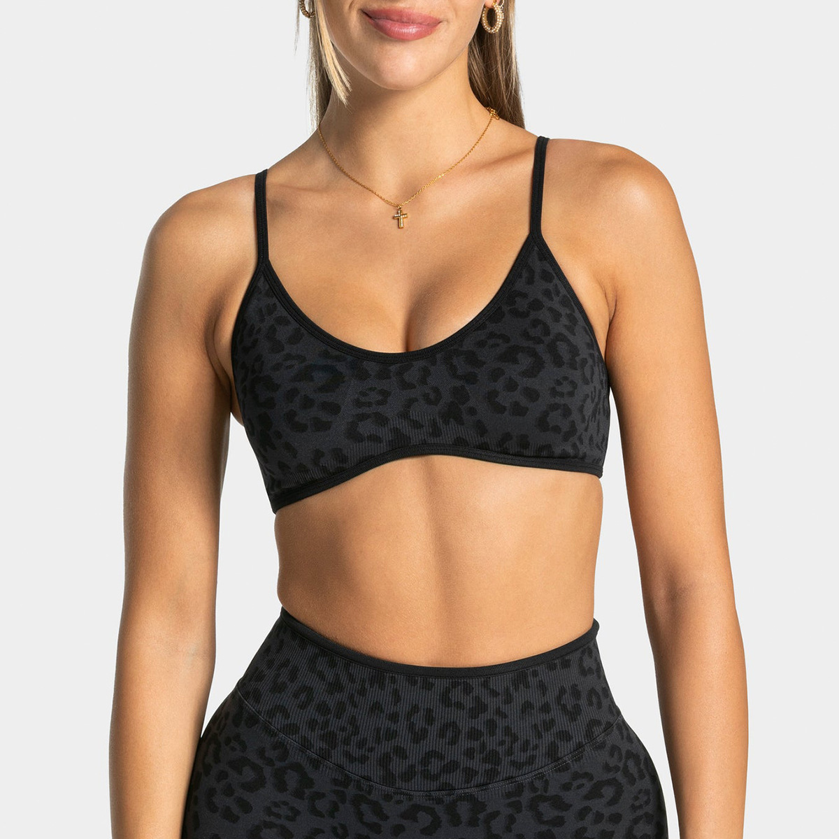 Leopard Seamless Bra - Image 6