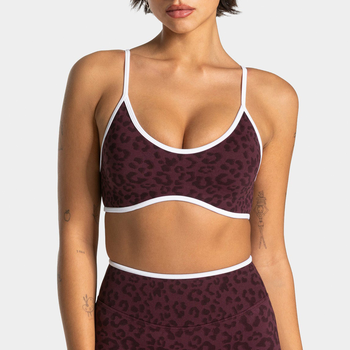Leopard Seamless Bra - Image 8