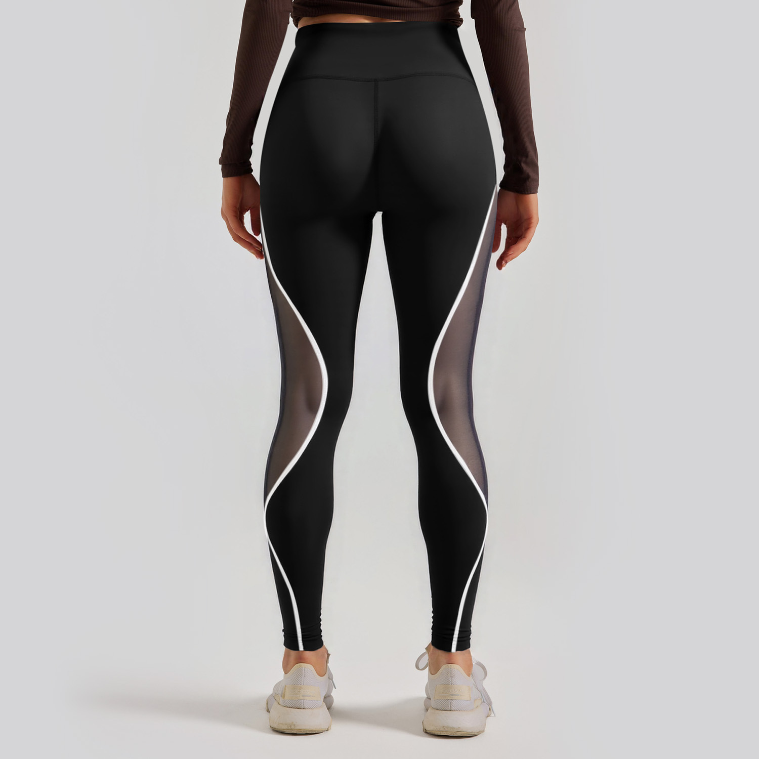 Mesh Curve Leggings - Image 4