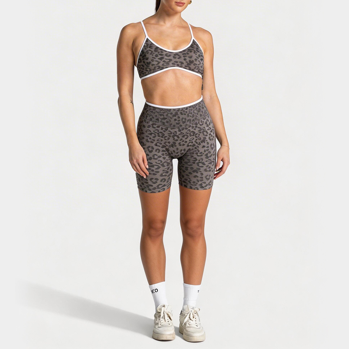Ribbed Bra + Shorts Set - Image 6