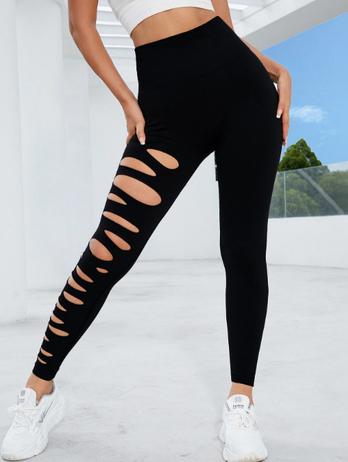 Ripped Tie-Dye Leggings - Image 12