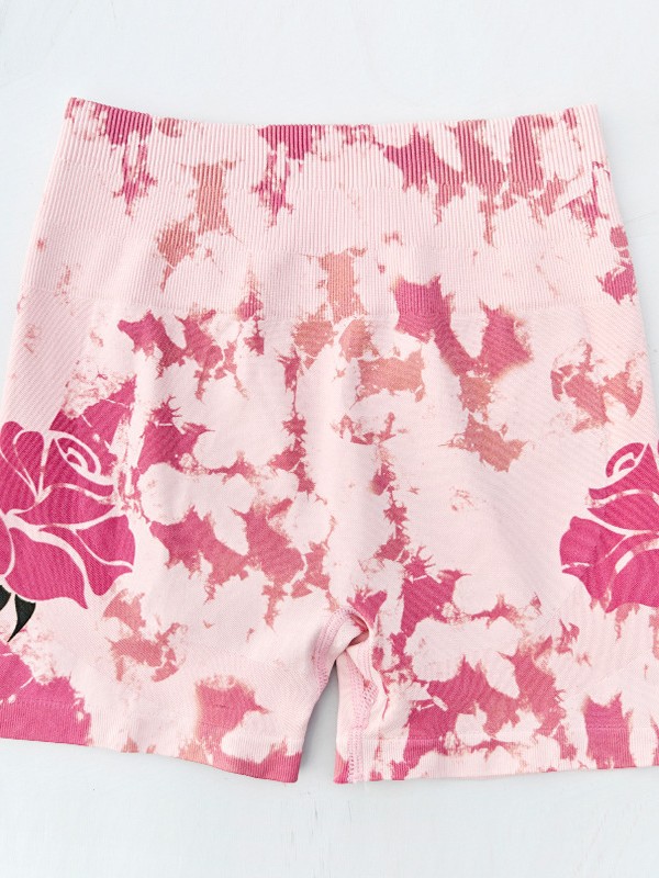 Rose Tie-Dye Shorts - Image 4