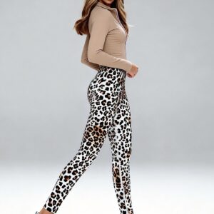 Safari Leopard Leggings