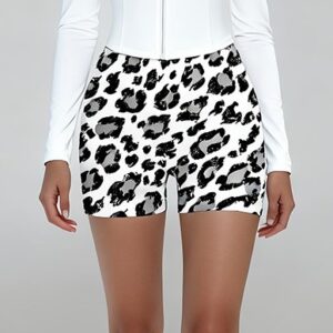 Snow Leopard Shorts