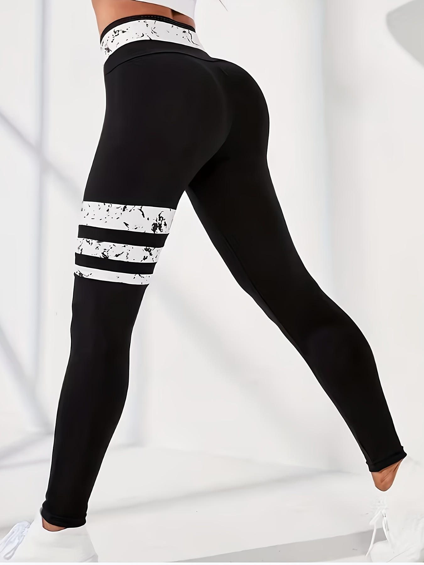 Splatter Band Leggings - Image 2